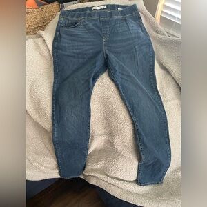 Signature by Levi Strauss Dark Blue Skinny Jeans 20L 35x32